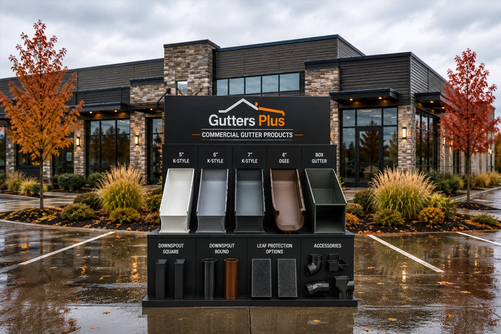 Commercial Grade Rain Gutters