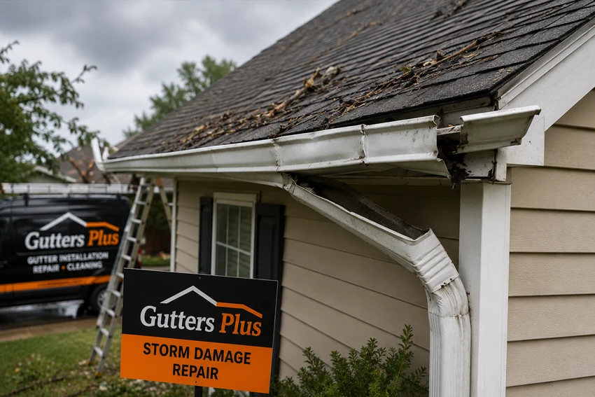 Storm Damage Gutter Repair in Rye, CO